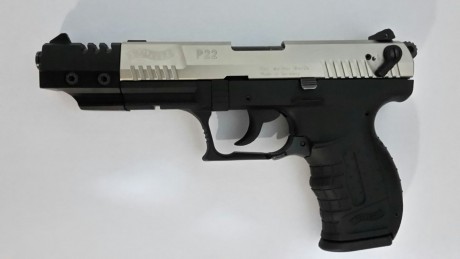 En venta pistola Walther P22 calibre 22lr en perfecto estado, precio 200 €.
En provincia de Valencia ; 00