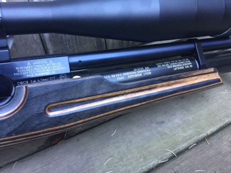 Vendo pcp Weihrauch 100T FSB laminada calibre 4.5 comprada en Mundilar este año con garantia de fabrica, 20