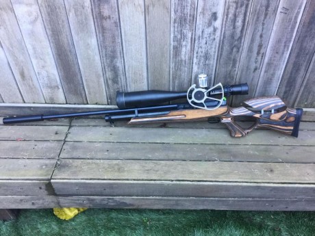 Vendo pcp Weihrauch 100T FSB laminada calibre 4.5 comprada en Mundilar este año con garantia de fabrica, 31