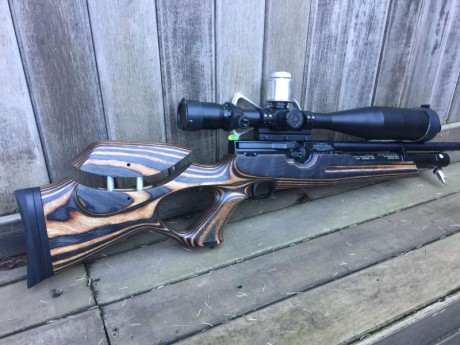 Vendo pcp Weihrauch 100T FSB laminada calibre 4.5 comprada en Mundilar este año con garantia de fabrica, 42
