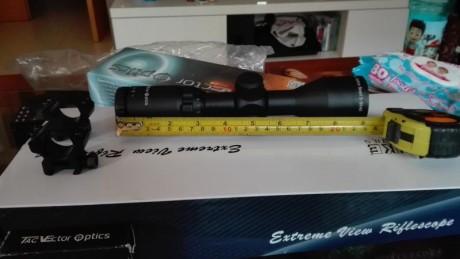 Se vende vector compact semi nuevo 3-9x40 Mildot se incluye monturas 11 mil 50€ ,se incluye gastos de 01