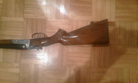 Escopeta Erbi, calibre 12/70, cañones de 71 ctms., chokes  * y ***, muy buen estado general, perfecta 01