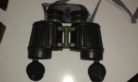 Vendo prismáticos militares del ejercito aleman de la antigua RDA 7 x 40 con retículo graduado para medir 00