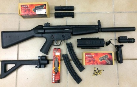 Carabina Lr 22 de GSG (German Spors Guns), Por 500 euros, Fabricada en Alemania e inspirada en el famoso 00