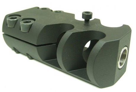 saludos

Acabo de comprarme un TIKKA T3 VARMINT en 300 WSM, y me ha dado por probar a montarle un freno 10