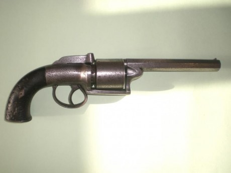 vendo revolver de transicion ingles, calibre 11 mm. fabricado por Morris Britgewater, año aprox. 1852, 01