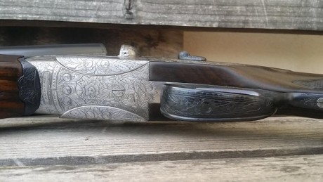 Vendo grulla 215 (union armera). Guardamanos ancho y pistolet con picado extra fino. 71 cms de cañon 4 00