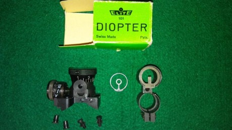 Vendo diopter Carl Gustaf. Le falta la tuerca en el diopter delantero. Precio 180 € más portes.

 20161218_201757.jpg 01