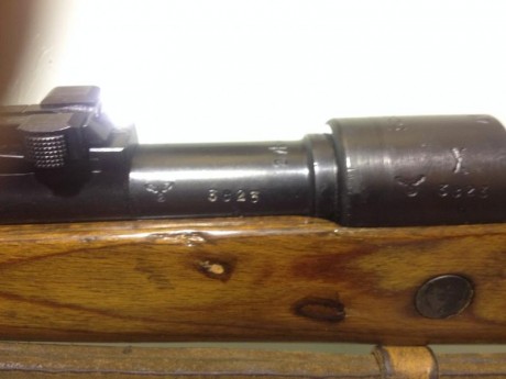VENDIDO
Para hacer sitio en el armero, vendo k98 original en calibre 8x57, con sus marcajes de la  Wehrmacht. 20