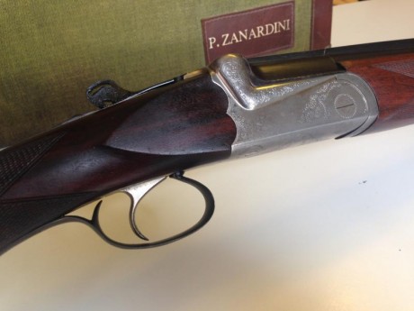 Lote de dos rifles Zanardini mod. Oxford y König 403. Paralelo y superpuesto
Ambos cal. 9,3 x 74. Único 12