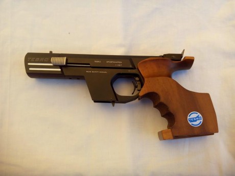 Vendo pistola Tesro TS 22 calibre 22 LR por no utilizar
Precio : 550€ gastos de envío aparte 50