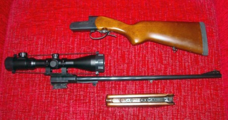 Mi compañero de caza me ha pedido que le ponga en venta su monotiro Baikal mod. IZH-18MH del calibre 30.06.

El 20