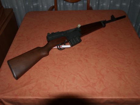 Vendo Rifle Mas Francés,  Modelo Mas Mle 1949-56 Cal. 7,5 Mas, es un Arma Militar Francés, hay munición 00