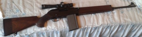 Vendo fusil semiautomático Valmet hunter inutilizado 490 euros gastos de envio incluidos , estado impecable 01
