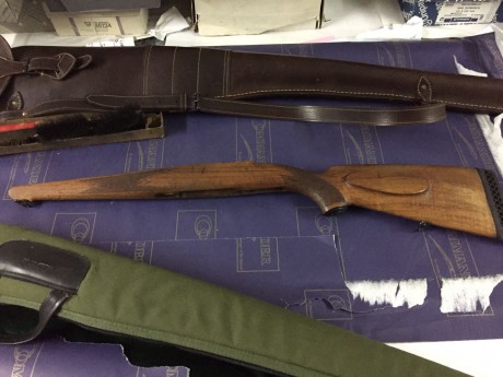 Estimados compañeros.

Por cambios de proyectos vendo una culata bávara para Mauser 98. La compre para 00
