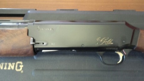 Características:

Escopeta semiautomática
Marca: FN Browning
Modelo: Gold Hunter
Cal. 12
Polichoques intercambiables 01