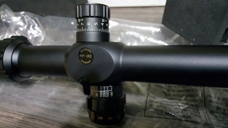 Un amigo vende este visor de estreno. Tan solo montado una sesión de tiro en una Wildcat.
Se trata de 02