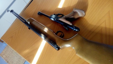 Hola, pongo en venta un ejemplar de hammerli Mars cal 4.5 muy dificil de encontrar y una pistola Hammerli 01