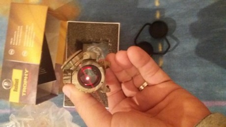 MUY BUENAS:
Pongo en venta un punto rojo Bushnell Trophy TRS-25.
Está sin usar, no ha sido montado, 120€ 00