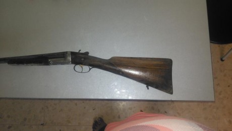cambio escopeta de intermedio del siglo 19 por carabina del 4,5 por zona de valencia 01