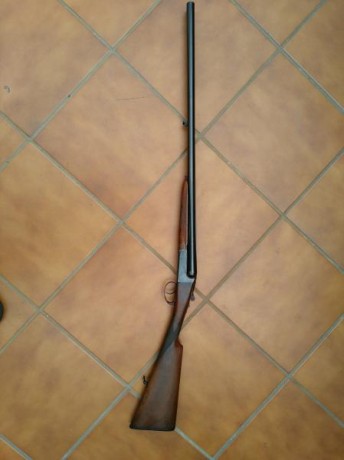 Vendo paralela Victor Sarasqueta modelo Eder, platina corta, calibre 12/70, doble gatillo y cañones cromados 02