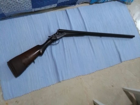 al tema se vende Victor Sarasqueta cal.12 de 76cm de cañon largo
OFERTA 150E + PORTES 
telefono de contacto 11