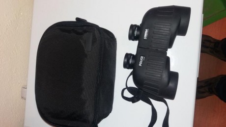 Cambio prismáticos STEINER POLICE 10X50 autofocus en muy buen estado con óptica impecable, con bolsa de 00