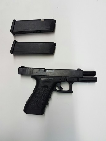 Un compañero esta interesado en cambiar su Glock 17 por una Glock 26
Muy buen estado de conservación.
50 01