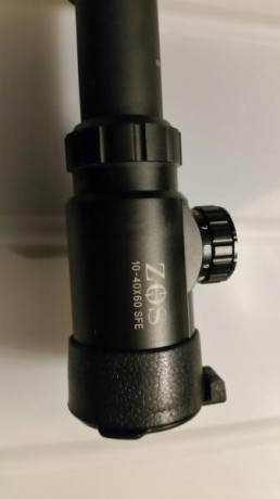 Vendo Visor ZOS 10-40x60 SFE, reticula iluminada. Usado con señales de uso. Perfecto estado de funcionamiento. 00