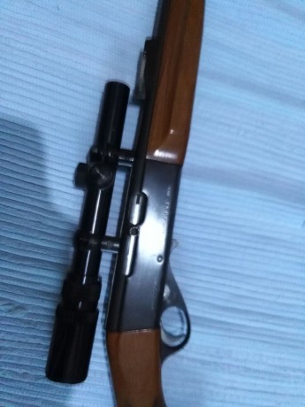 PUES ESO UN AMIGO PONE A LA VENTA UNA CARABINA MAROCCHI CON VISOR CON CARGADOR DE 15 DISPAROS 
PRECIO 10