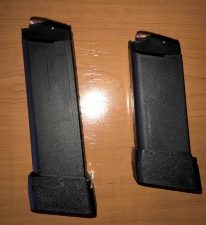 VENDO TACON +3 PARA:
- CARGADOR GLOCK
- CARGADOR HK USP COMPACT 61