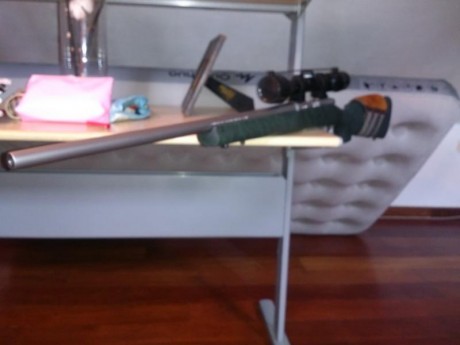 Hola , vendo RIFLE REMINGTON 700 MILSPEC 5R casi a estrenar he disparado 2 veces con el.Por imposibilidad 02