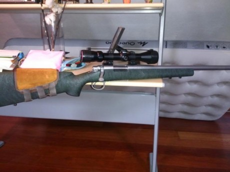 Hola , vendo RIFLE REMINGTON 700 MILSPEC 5R casi a estrenar he disparado 2 veces con el.Por imposibilidad 01