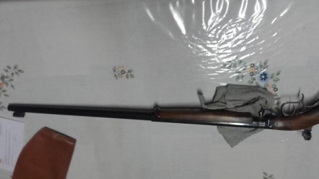 Por pesar demasiado para mi y con dolor de corazón vendo este rifle fuera de serie .Repito fuera de serie..su 20