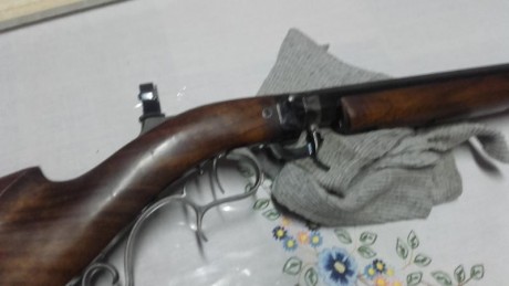 Por pesar demasiado para mi y con dolor de corazón vendo este rifle fuera de serie .Repito fuera de serie..su 60