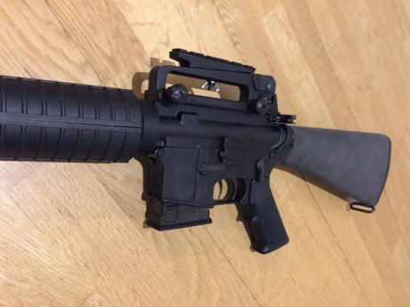 Vendo mi rifle sabre defence rx15 calibre 222, como nuevo no se ha usado casi, lo compre en el 2004, solo 00