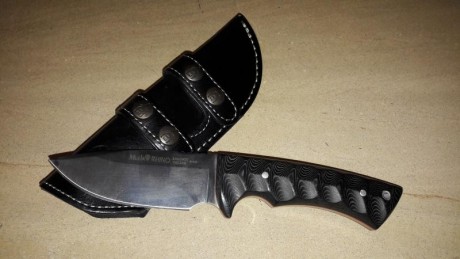   MUELA RHINO SANDVIK MICARTA NEGRA, a estrenar, 65 €, envio incluido. 02