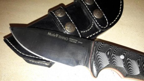   MUELA RHINO SANDVIK MICARTA NEGRA, a estrenar, 65 €, envio incluido. 01