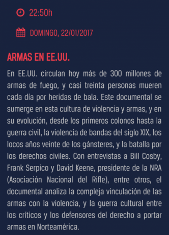 .  :saluting-soldier: 



https://odisea.es/programacion/programa/armas-en-ee-uu/ 00