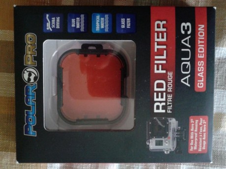 Vendo FILTRO ROJO POLAR PRO para CÁMARA GOPRO.
De CRISTAL (No de plástico).
Encaja perfectamente con la 01