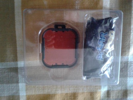 Vendo FILTRO ROJO POLAR PRO para CÁMARA GOPRO.
De CRISTAL (No de plástico).
Encaja perfectamente con la 00