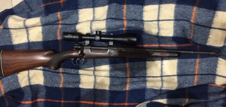 Estimados amigos

Vendo un rifle con base máuser, de acero y nogal, nada de los plásticos que ponen ahora 61