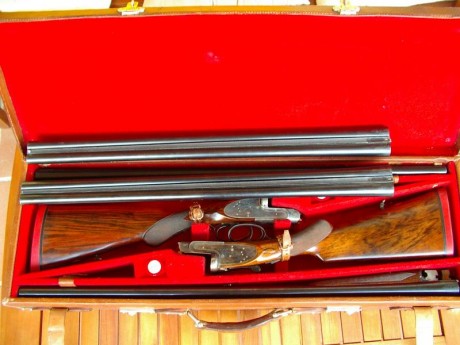 Escopeta en perfecto estado, fabricada en 1890, expulsora, sobre 70 de cañon, totalmente original.

Precio 00