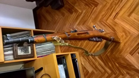 Se vende Carabina Mosin Nagant en muy buen estado.

Todos los números coincidentes, salvo en cargador 30