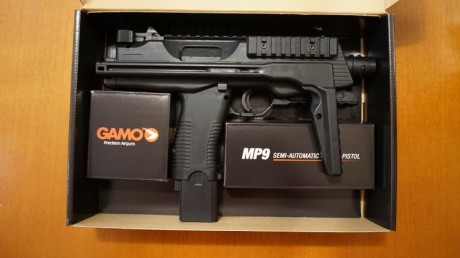 Vendo Pistola de CO2 Gamo MP9 a estrenar. Precio 90 euros. Tfno: 626930895 DSC02400.JPG  DSC02399.JPG 01