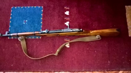 Se vende Carabina Mosin Nagant en muy buen estado.

Todos los números coincidentes, salvo en cargador 01