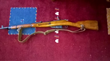Se vende Carabina Mosin Nagant en muy buen estado.

Todos los números coincidentes, salvo en cargador 00