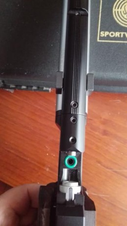 Venta pistola Steyr Lp10 , muy buen estado tanto mecanico como estetico.
CACHA talla M
BOTELLAS  1 caducada 21