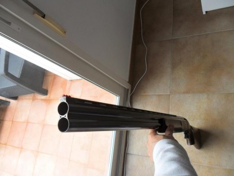 Pongo a la venta una escopeta de TRAP en concreto una FRANCHI DOMINATOR TRAP. Tiene 74cm de cañón y 2 02