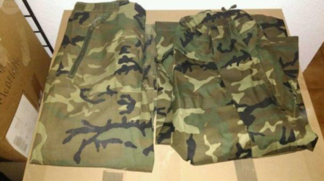 Cambio traje interperie boscoso. Talla s/m. por detonadora subcompacta 00